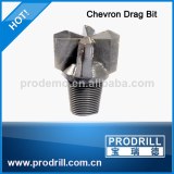 Chevron Drag Bit for Water Well Drilling