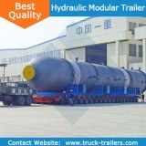 China Famous (Goldhofer THP/SL) heavy duty hydraulic moduler trailer