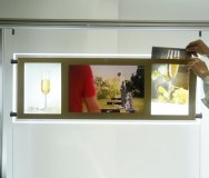 Pantalla LCD Multi - ventana Marco de Acrílico jugador cajas de luz
