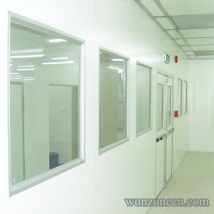 Clean Room Single Glass Window