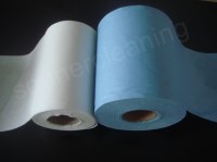 55%woodpulp+45%polyester spunlace nonwoven fabric manufacture