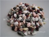 Natural color pebble stone  