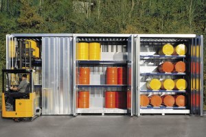 Stockage de produits chimiques dangereux