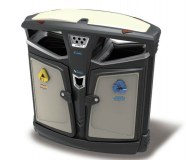 NEW DESIGN outdoor sorted trash can H-02