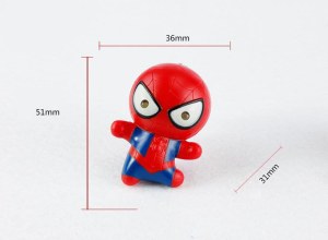 LED Spider-Man Sound Keychain:CQ-041