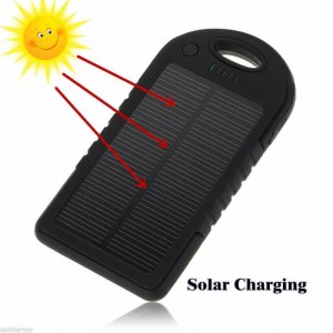 5000mAh resistente a la intemperie RoHS solar teléfono celular cargador Banco de energí...