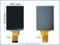 2 inch TFT LCD module, SPI interface，ST7789V