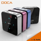 DOCA D540 power bank , 8400 mAh power bank with LED electornic clock function