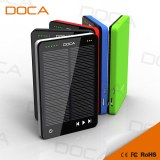 Newest Arrival DOCA D595 solar charger power bank with MP3