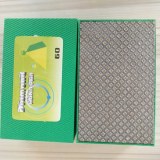 Diamond hand polishing pads for stone