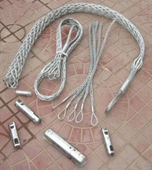 Single loop, single eye cable wire grips