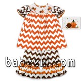Halloween smocked clothing for kids