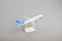 20cm 737-800 POBEDA Metal Aircraft Plane Model Gift