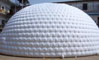Igloo Shaped Projection Lawn White Giant Inflatable Dome Tent