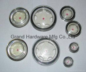 Circular Polycarbonate Oil Sight glass