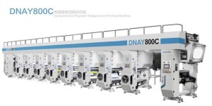 Automatic High Speed Plastic Film Rotogravure Printing Machine