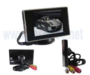 3.5" HD rearview monitor for car bus
