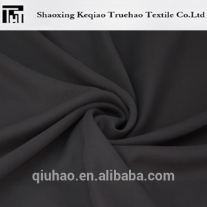 Polyester Black Nida Fabric