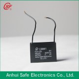 Ac motor capacitor cbb61 for fan use with SGS,CQC