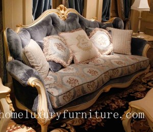 Sofás de lujo FF-101 del estilo de la antigüedad de los muebles del hogar clásico del...