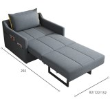 Sofá cama plegable de doble uso para sala de estar, sofá cama multifuncional, esponja de cama de...