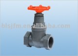 FRPP Threaded /Screw Type Globe Valve