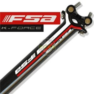 FSA-k Carbon Fibre double nail seatpost MTB bike seatpost 31.6350mm 3K