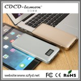 9000mAh with LCD screen ultra thin portable charger