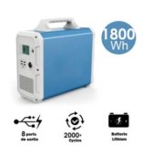 Générateur électrique Portable / Station d'énergie Lithium - Série BT - 1800 Wh - 39 ×...