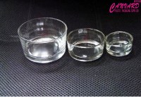 Glass candle cup, glass candle jars