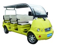 8 sets electric Sightseeing car with yellow color