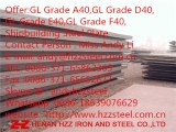Offer:GL Grade A40,GL Grade D40,GL Grade E40,GL Grade F40,Shipbuilding Steel Plate