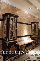 Gabinete de lujo antiguo francés TP-025A de la decoración de la sala de estar del gabin...
