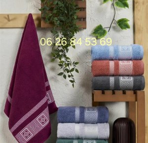 SERVIETTES 100% COTON