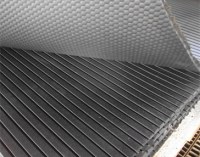 Stable rubber mat