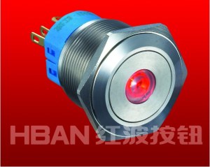 Dot Illuminated Push Button HBGQ25-11D