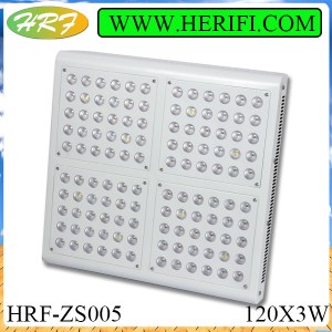 Herifi 2015 Latest indoor light ZS005 120x3w LED Grow Light