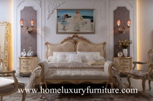 Dormitorio Furnitur de los conjuntos de dormitorio de rey Bed Modern Royal Design popul...