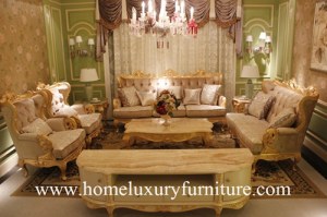 Fije la venta caliente del sofá en los muebles italianos clásicos justos FF168 de la sa...