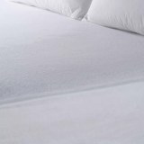 Microfibra Terry absorbentes protectores de colchón impermeables (cubrecamas)