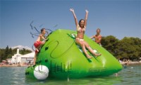 Giant adult inflatable lake toys, commercial grade PVC tarpaulin inflatable water toys...
