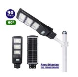 Solaire - Luminaire LED pour Candélabre / Lampe de rue et parking - Série VIEW - 90 Wat...