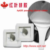 Molding silicone rubber