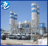 Automatic HZS75 concrete batching plant