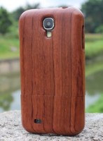Rosewood Bois naturel Coque en bois véritable pour Samsung Galaxy S4 i9500
