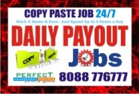 Bangalore part time Job Daily Payment job | Copy paste job | Daily Cash Daily Income