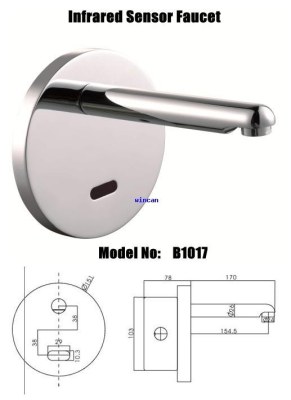 Automatisk kran, sensor kran