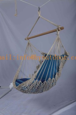 Rope hammock hanging chair