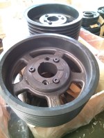 Casting standard pulleys