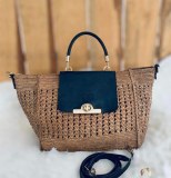 Sac raphia crochet